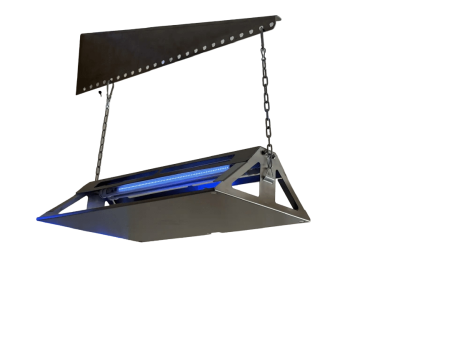 Уф ловушка клеевая PCG-UV-120 LED IP65 (240-260м2) AISI 304