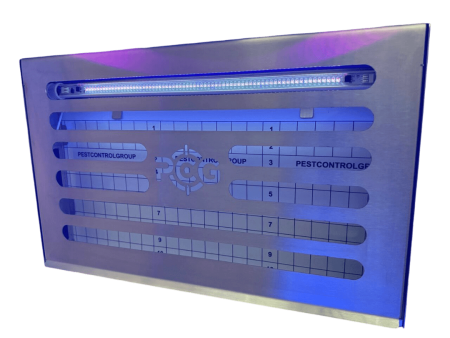 Уф ловушка клеевая PCG-UV-100 LED IP65 (160-180м2) AISI 304